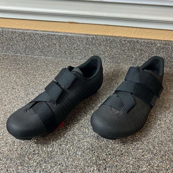 Fizik Tempo Powerstrap Cycling Shoes R5 Road Shoes Black Mens Size US 11-3/4 New - Picture 2 of 11